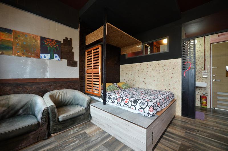 Bed and Breakfast Sha Feng Lu Dian Magong Exterior foto